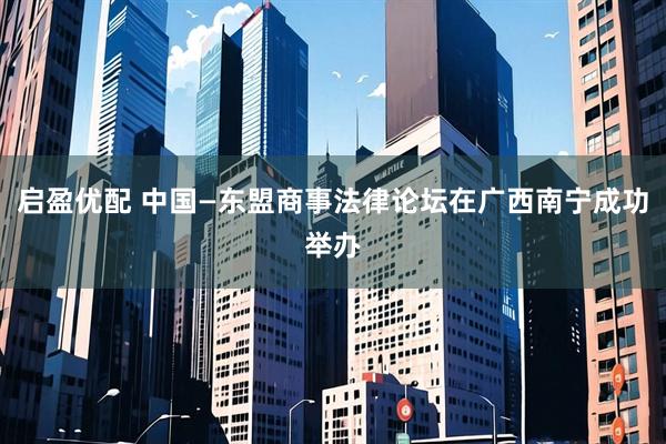 启盈优配 中国—东盟商事法律论坛在广西南宁成功举办