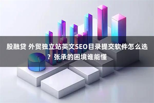 股融贷 外贸独立站英文SEO目录提交软件怎么选？张承的困境谁能懂